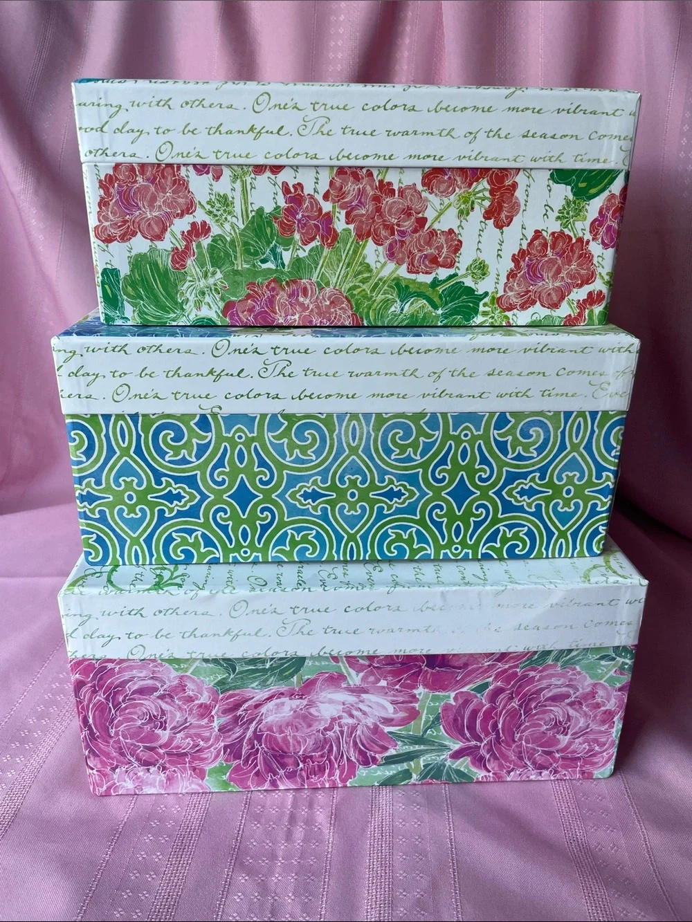 Organizing Essentials decorative stackable